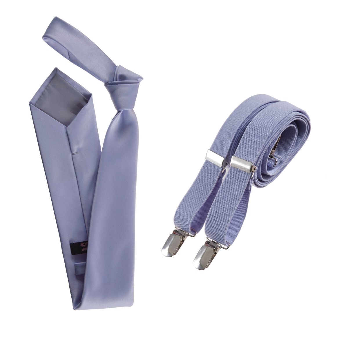 Self-Tie Windsor Necktie with Matching Suspender - Tuxgear Inc.