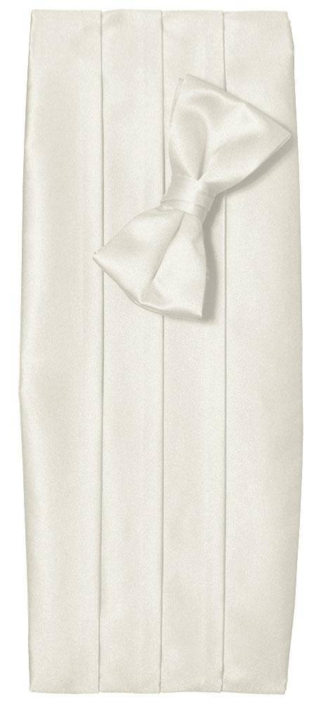 Deluxe Polyester Satin Cummerbund and Bow Tie Sets - Tuxgear