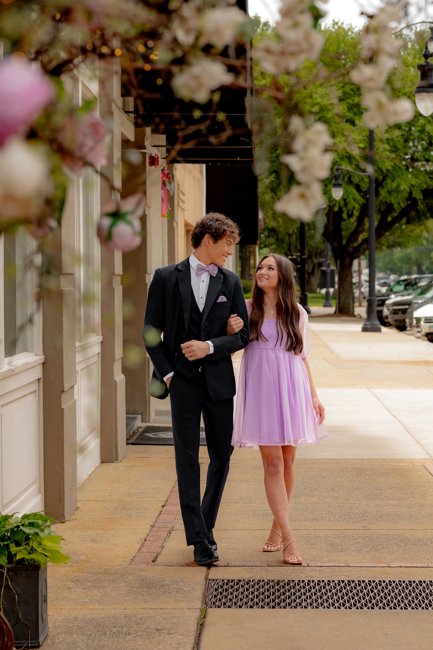 "The Metro" Men's Slim Fit Black 3 Piece 2 Button Notch Tuxedo