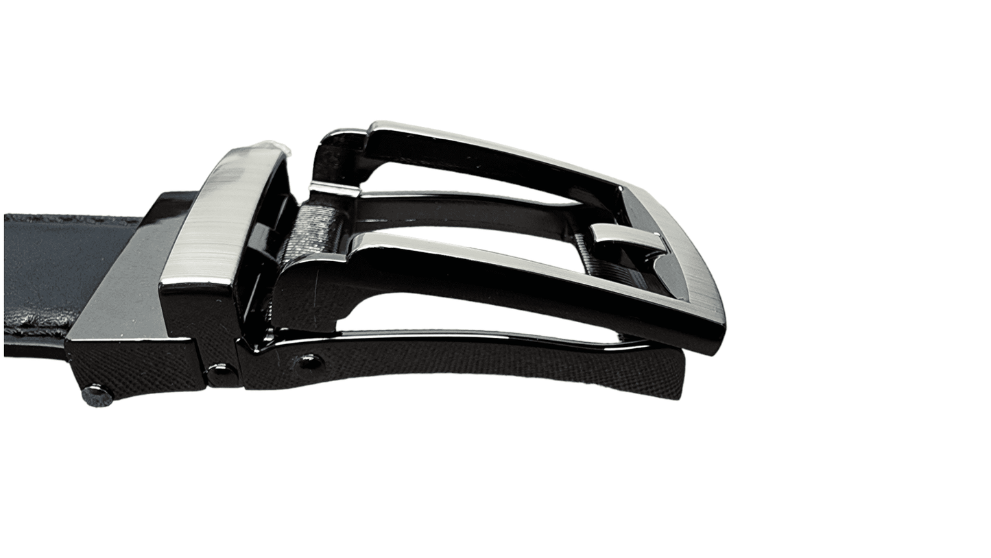 Adjustable Black Formal Dress Belt Fits - 28" to 44" Waist Size 