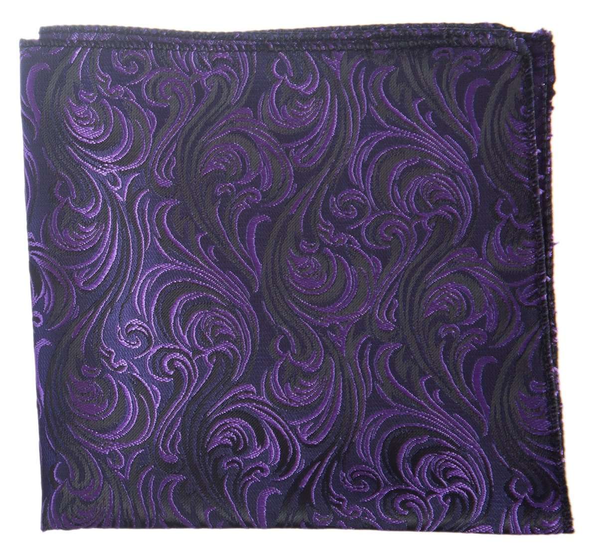Pocket Square Paisley Jacquard Handkerchiefs - Tuxgear