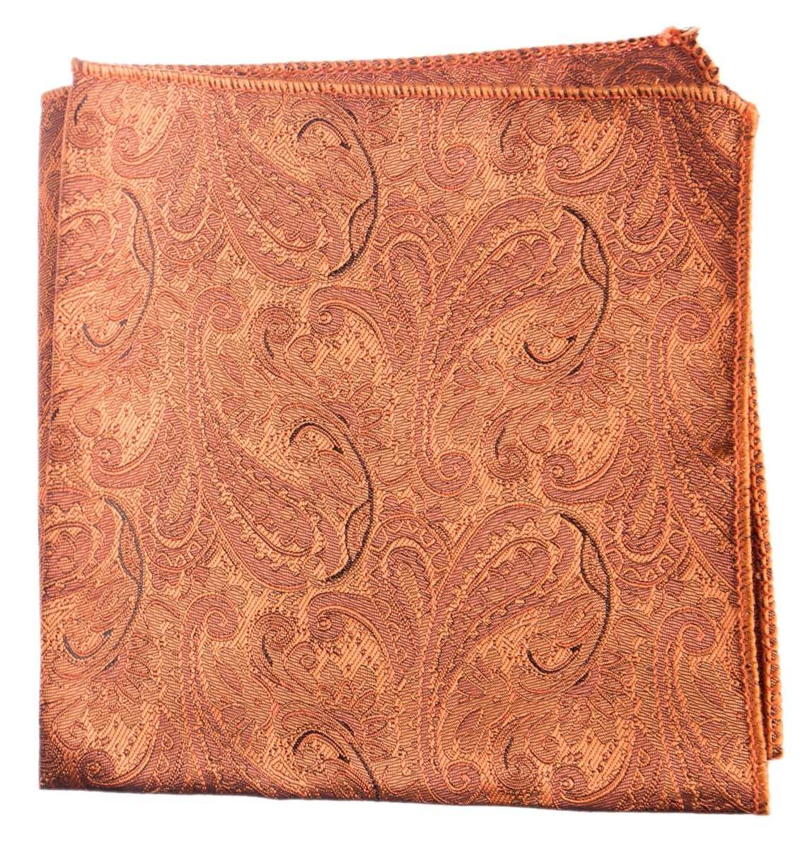 Pocket Square Paisley Jacquard Handkerchiefs - Tuxgear