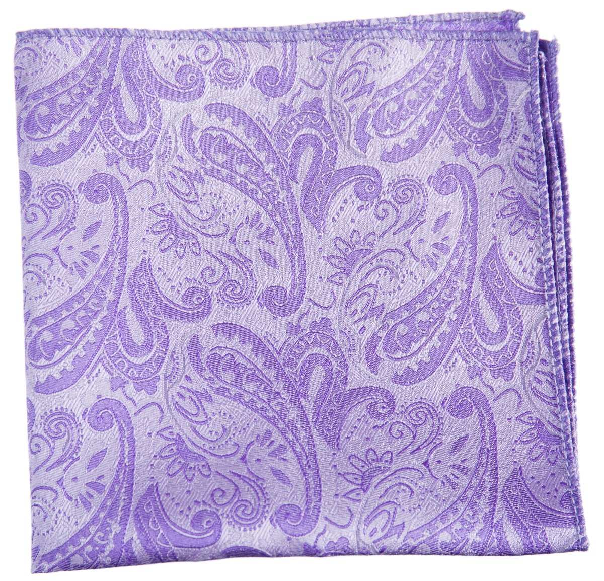 Pocket Square Paisley Jacquard Handkerchiefs - Tuxgear