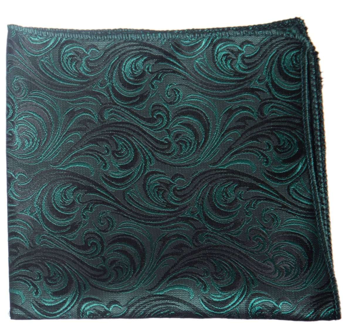 Pocket Square Paisley Jacquard Handkerchiefs - Tuxgear