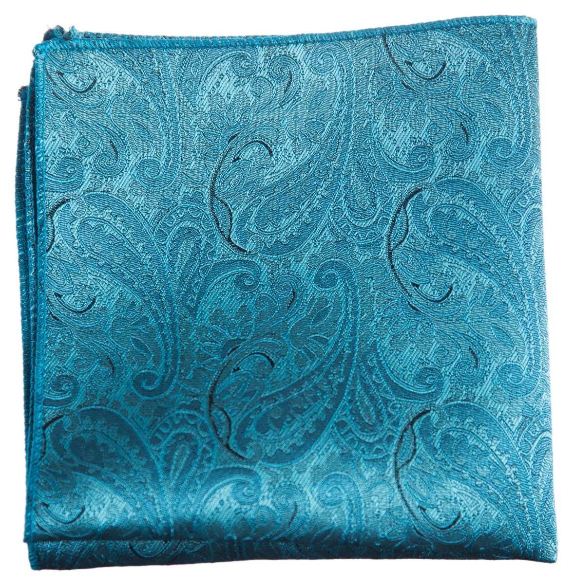 Pocket Square Paisley Jacquard Handkerchiefs - Tuxgear