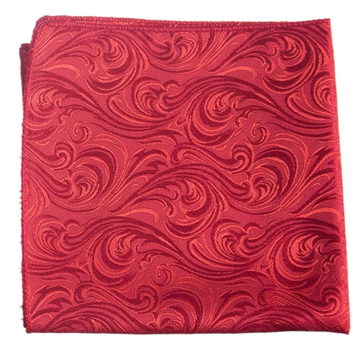 Pocket Square Paisley Jacquard Handkerchiefs - Tuxgear