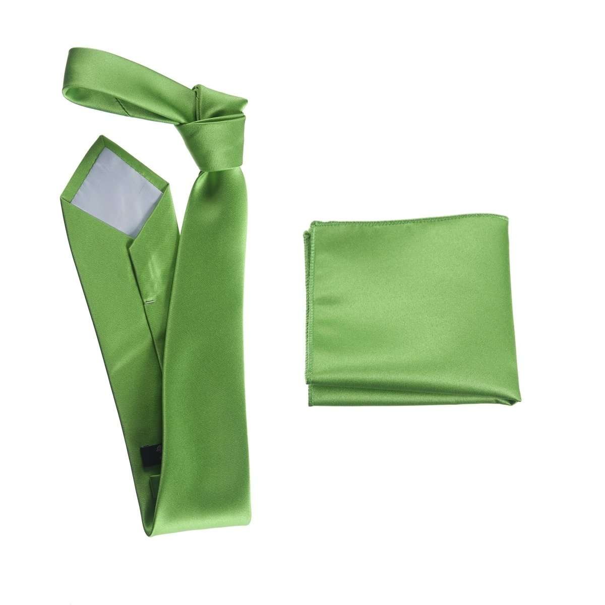 Self - Tie Windsor Necktie & Pocket Square Set | Over 30 Colors - Tuxgear