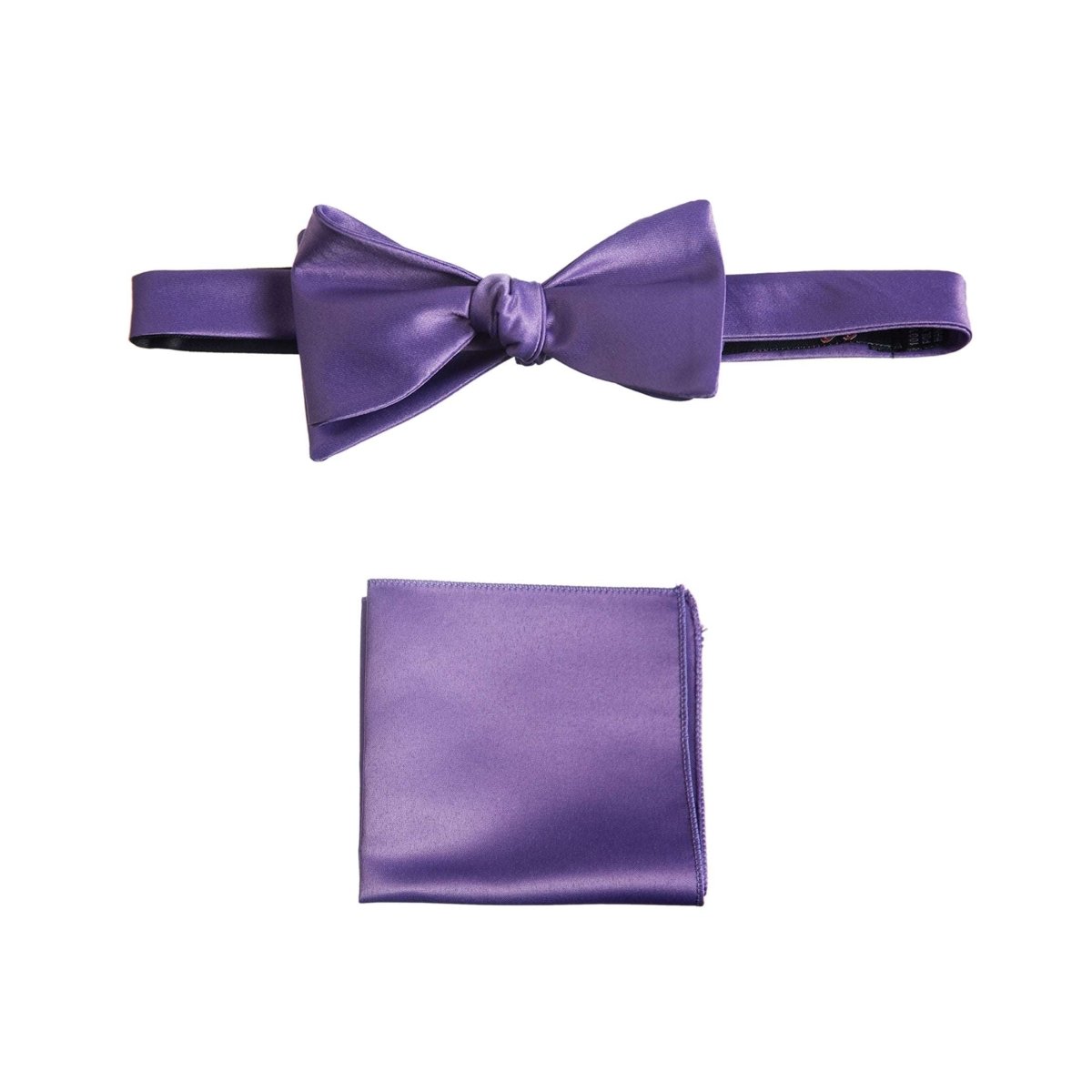 Selftie Bow Tie and Pocket Square Handkerchief Set - Tuxgear