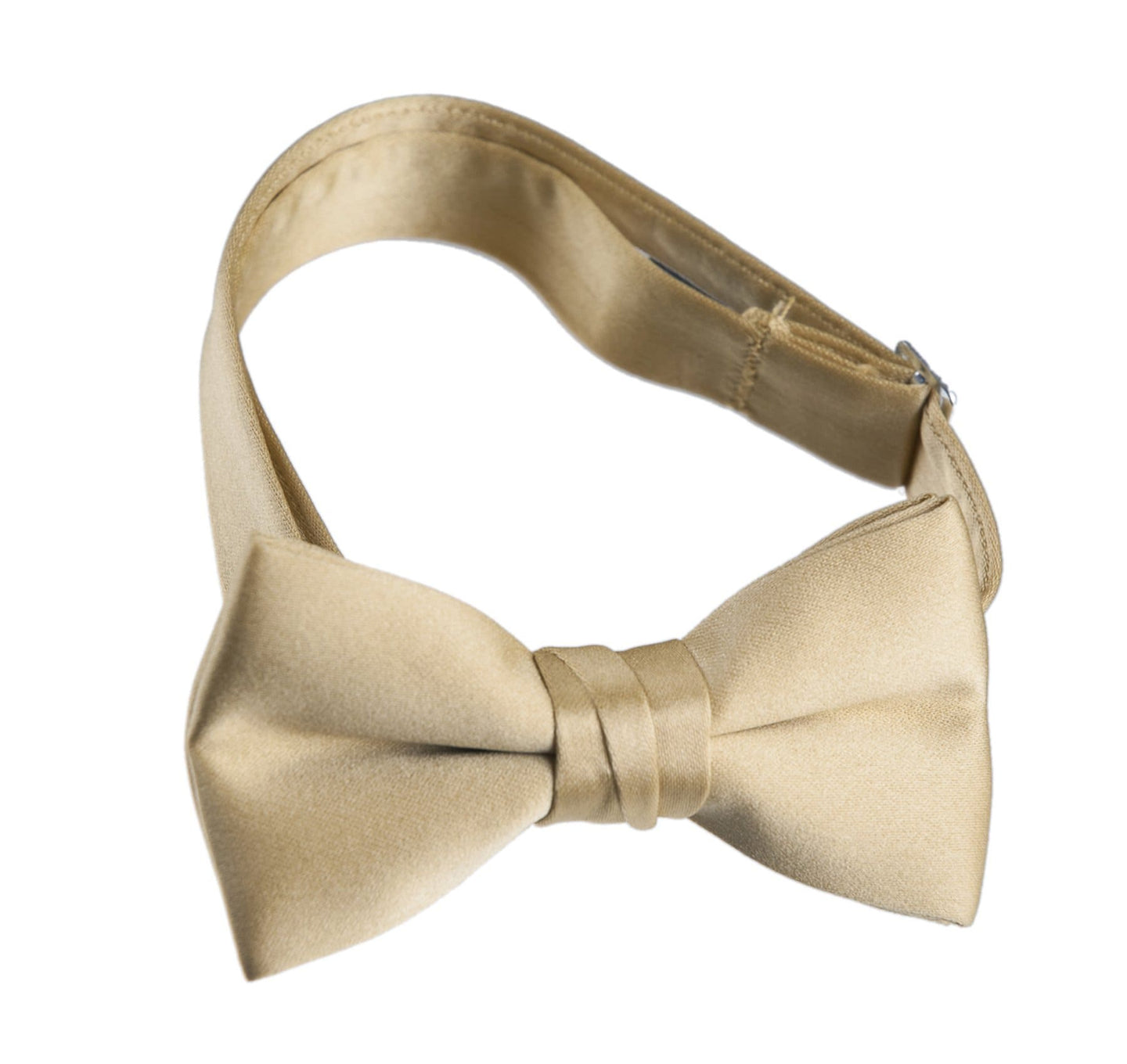 Solid Poly-Satin Bow Ties for Kids and Adults by Tuxedo Park - Tuxgear