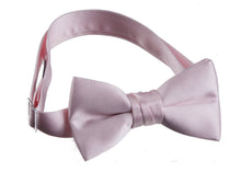 Load image into Gallery viewer, Solid Poly-Satin Bow Ties for Kids and Adults by Tuxedo Park - Tuxgear