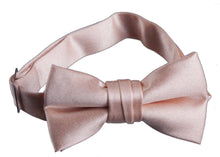 Load image into Gallery viewer, Solid Poly-Satin Bow Ties for Kids and Adults by Tuxedo Park - Tuxgear