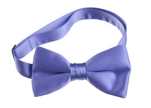 Load image into Gallery viewer, Solid Poly-Satin Bow Ties for Kids and Adults by Tuxedo Park - Tuxgear