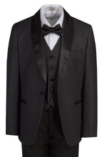 Load image into Gallery viewer, 5 Piece Slim Fit One Button Dinner Shawl Tuxedo With Black Pants - Tuxgear