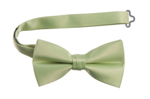 Adjustable Pre-tied Satin Bow Tie - Tuxgear