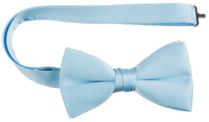 Adjustable Pre-tied Satin Bow Tie - Tuxgear
