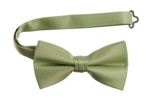 Adjustable Pre-tied Satin Bow Tie - Tuxgear