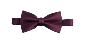 Adjustable Pre-tied Satin Bow Tie - Tuxgear