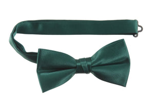 Adjustable Pre-tied Satin Bow Tie - Tuxgear