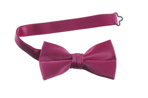 Adjustable Pre-tied Satin Bow Tie - Tuxgear