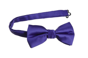 Adjustable Pre-tied Satin Bow Tie - Tuxgear