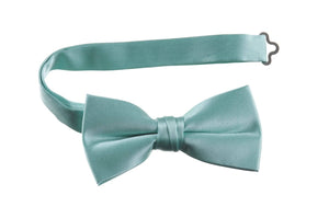 Adjustable Pre-tied Satin Bow Tie - Tuxgear