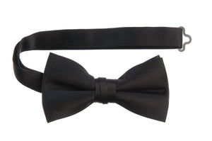 Adjustable Pre-tied Satin Bow Tie - Tuxgear