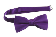 Load image into Gallery viewer, Adjustable Pre-tied Satin Bow Tie - Tuxgear