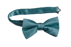 Adjustable Pre-tied Satin Bow Tie - Tuxgear