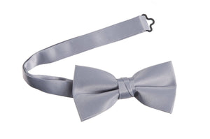 Adjustable Pre-tied Satin Bow Tie - Tuxgear