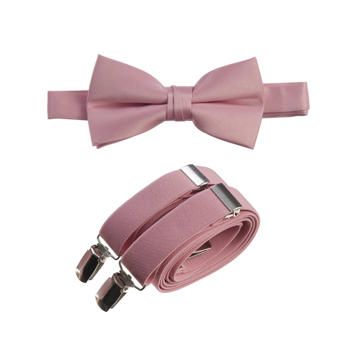 Self-Tie Bow Tie and Suspender Set for Adults 
