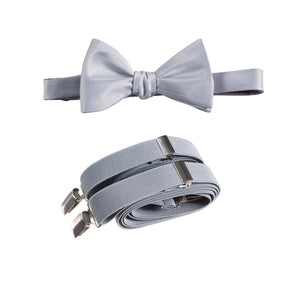 Adjustable Self Tie Bow Tie and Suspender - Tuxgear