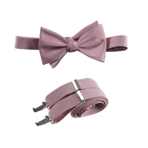Adjustable Self Tie Bow Tie and Suspender - Tuxgear