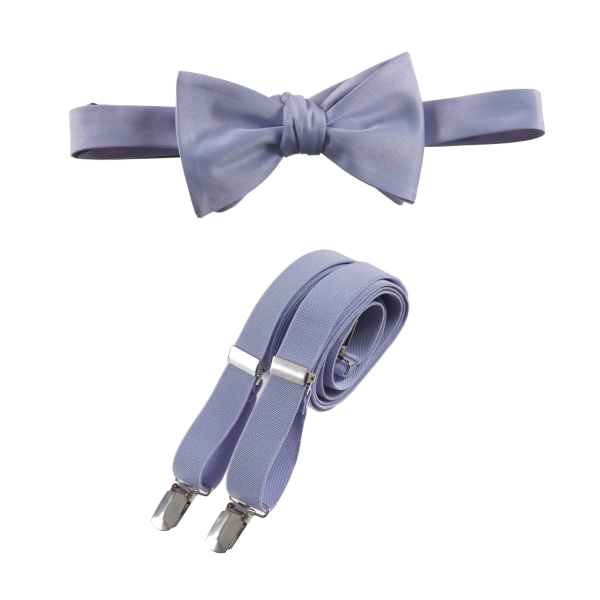 Self-Tie Bow Tie and Suspender Set for Adults 