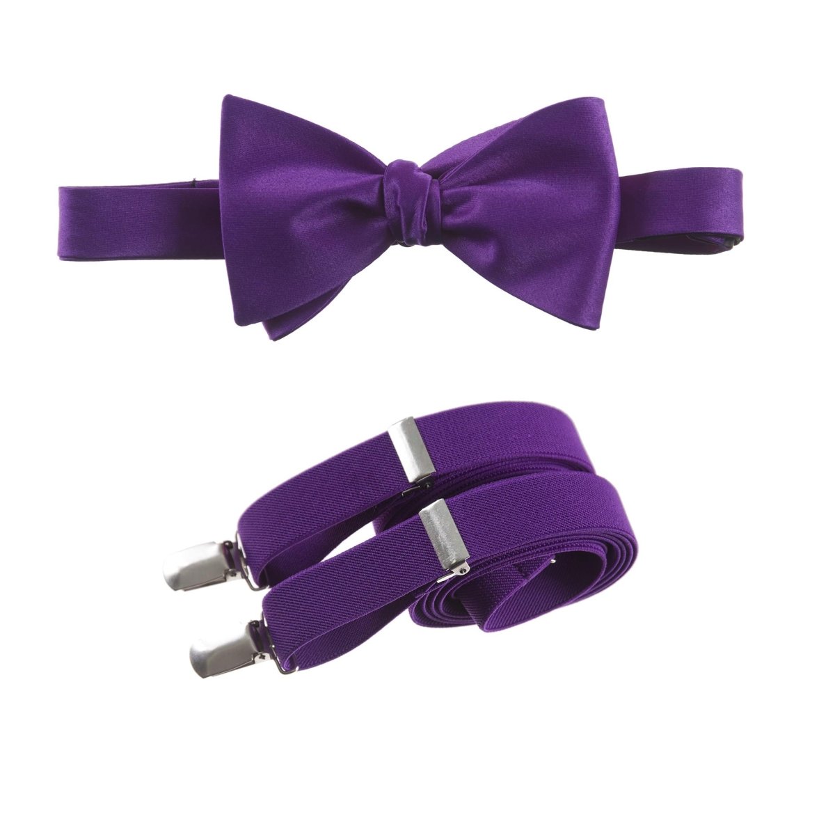 Adjustable Self Tie Bow Tie and Suspender - Tuxgear
