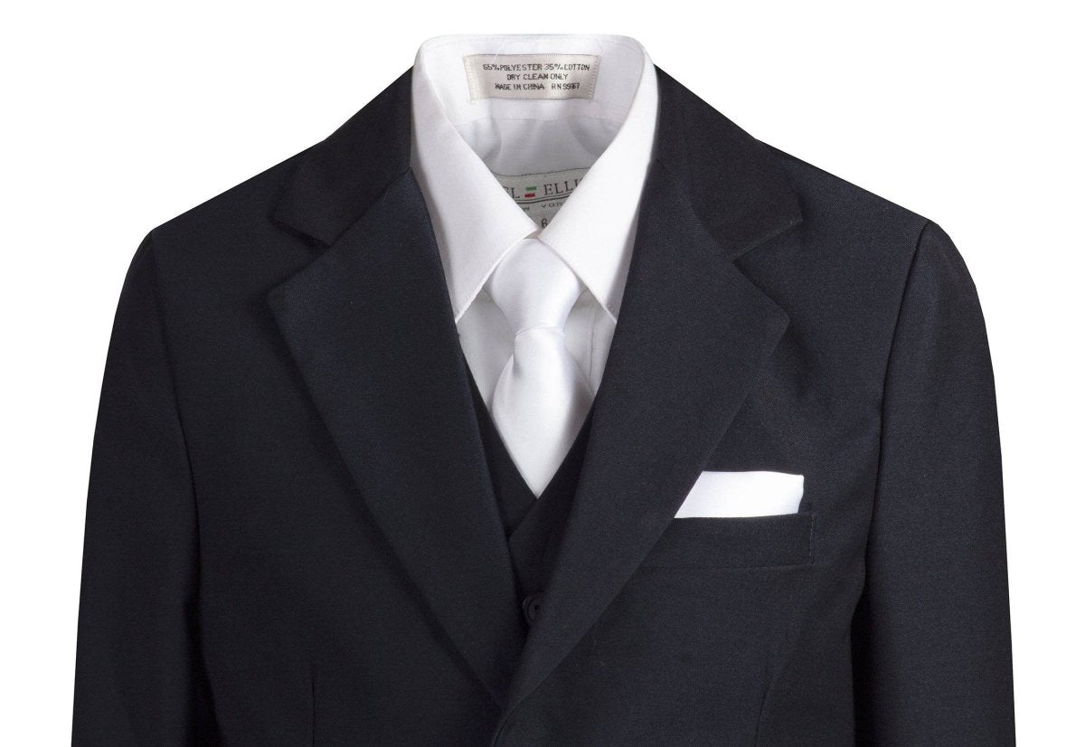 Boys 5 - Piece Navy Suit Set First Holy Communion - Tuxgear