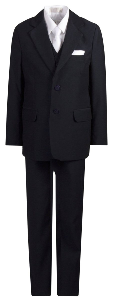 Boys 5 - Piece Navy Suit Set First Holy Communion - Tuxgear