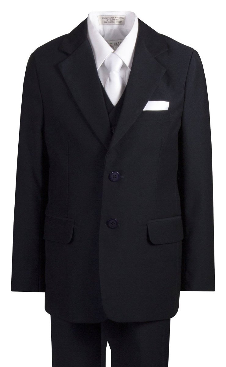 Boys 5 - Piece Navy Suit Set First Holy Communion - Tuxgear