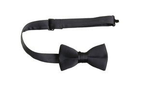 Boys and Youth Solid Poly-Satin Bow Ties for First Holy Communion - Tuxgear