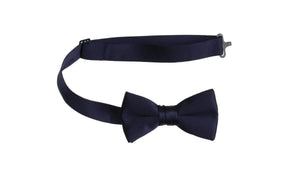 Boys and Youth Solid Poly-Satin Bow Ties for First Holy Communion - Tuxgear