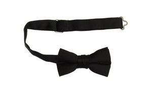 Boys and Youth Solid Poly-Satin Bow Ties for First Holy Communion - Tuxgear