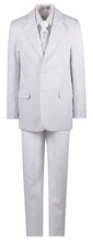 Load image into Gallery viewer, Boys Communion Slim Fit Suit with Religious Cross Neck Tie - Tuxgear