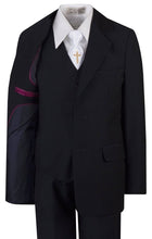 Load image into Gallery viewer, Boys Communion Slim Fit Suit with Religious Cross Neck Tie - Tuxgear
