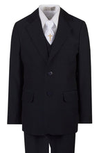 Load image into Gallery viewer, Boys Communion Slim Fit Suit with Religious Cross Neck Tie - Tuxgear