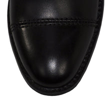 Load image into Gallery viewer, Boys Matte Black Cap Toe Lace up Dress Shoes - Tuxgear