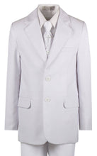 Load image into Gallery viewer, Boys Slim Fit Communion Suit with Religious Cross Neck Tie - Tuxgear