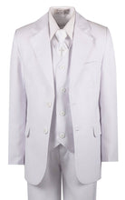 Load image into Gallery viewer, Boys Slim Fit Communion Suit with Religious Cross Neck Tie - Tuxgear