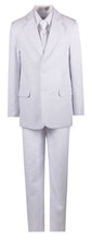 Load image into Gallery viewer, Boys Slim Fit Communion Suit with Religious Cross Neck Tie - Tuxgear