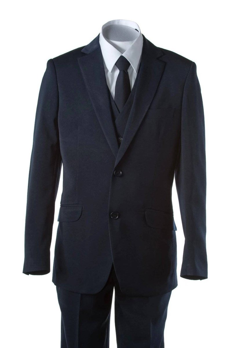 Boys' Classic Slim Fit 5 Piece Suits |  6 Color Options 