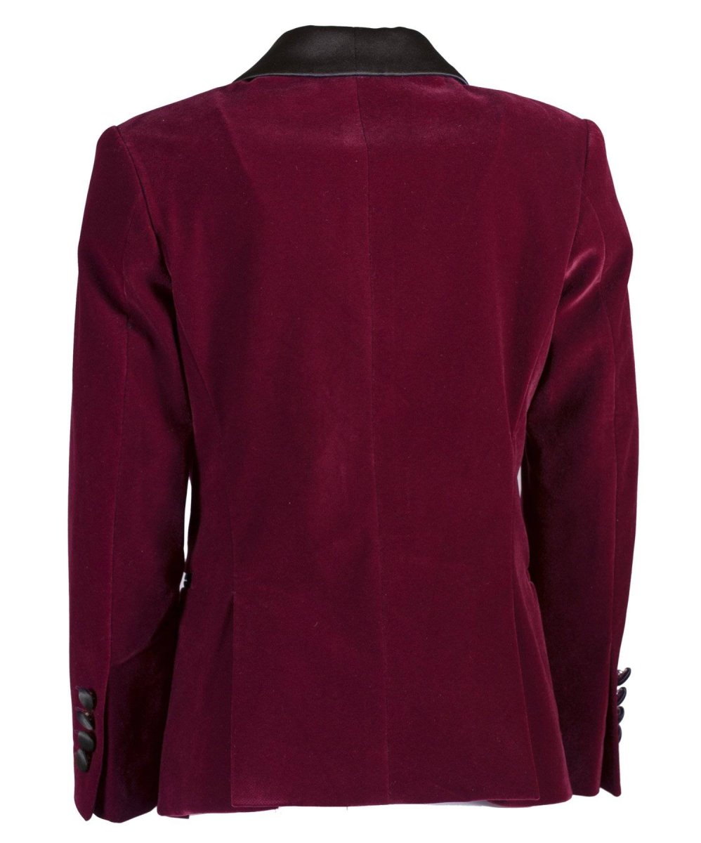 Boys Velvet Slim Dinner Shawl Tuxedo Jacket 