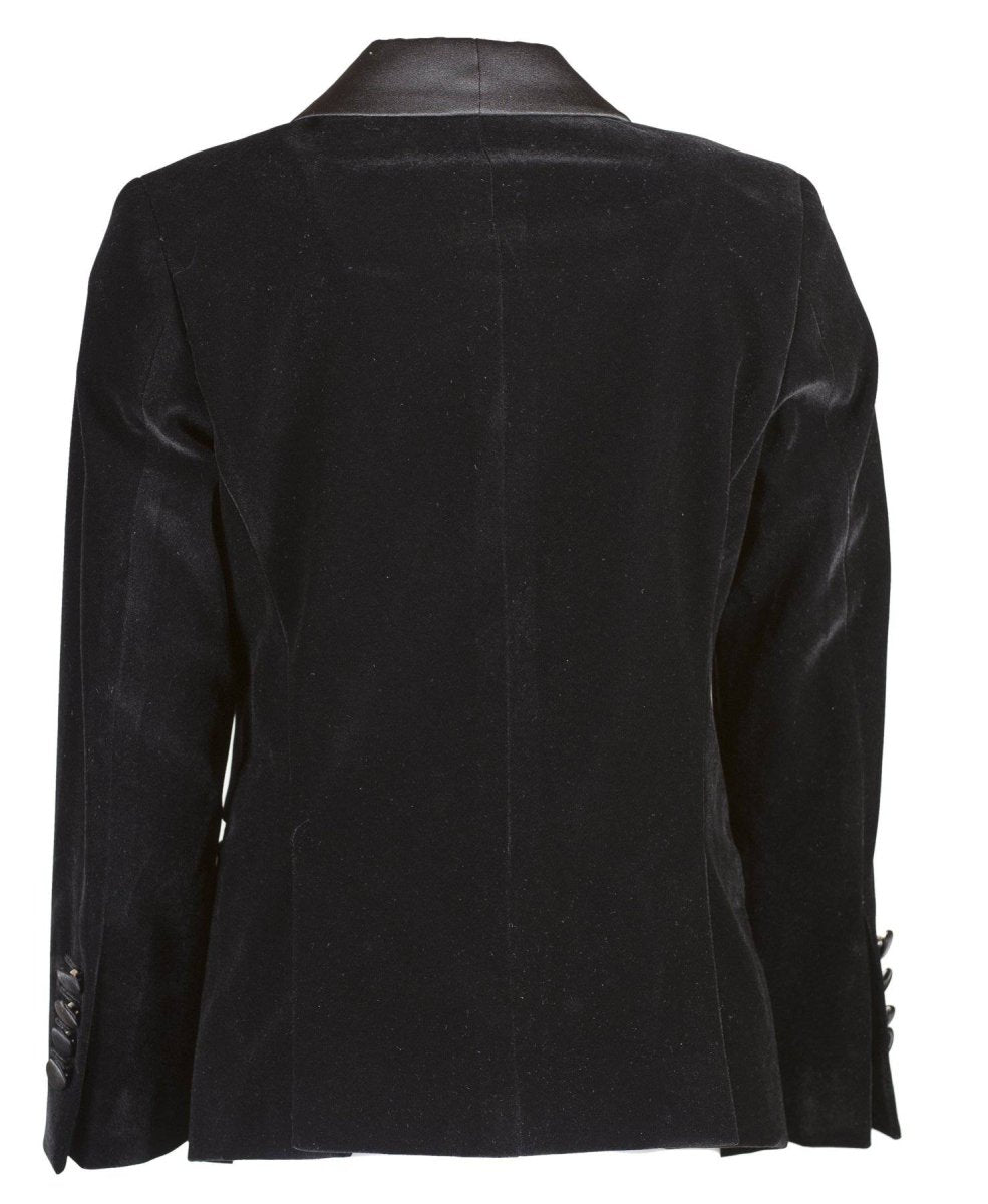 Boys Velvet Slim Dinner Shawl Tuxedo Jacket 
